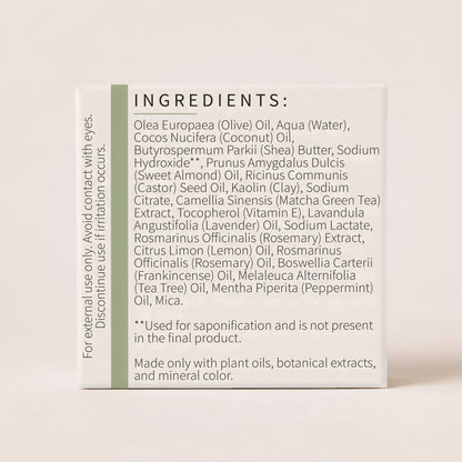 Matcha Green Tea Bar